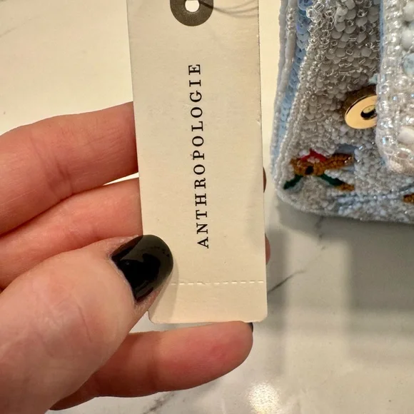 Anthropologie The Fiona Beaded Bag: Winter Icon Edition - Picture 12 of 15